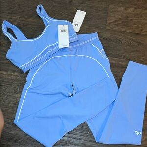 Alo Blue Activewear Set